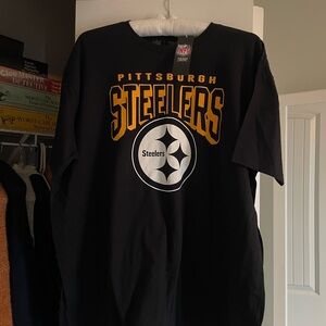 NFL Pittsburgh Steelers Black and Gold Tee